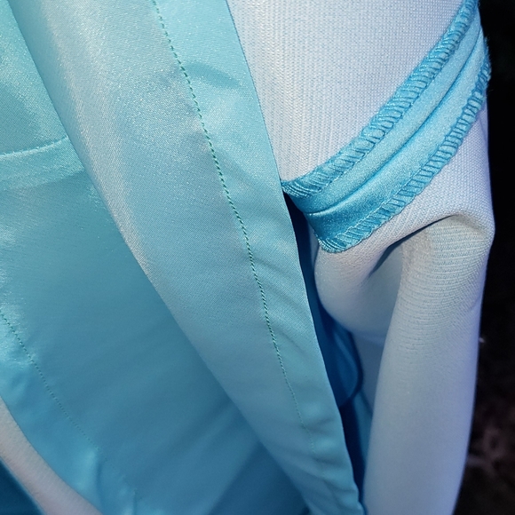 Cache Gown Blue Spaghetti Strap Style Gown SIZE 6 - Picture 5 of 8